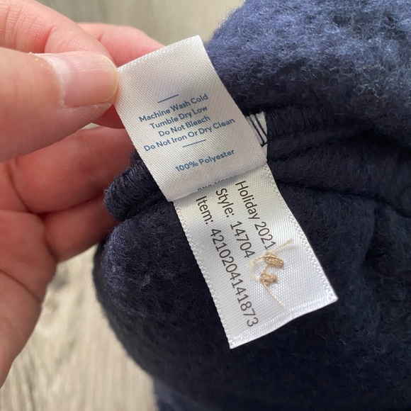 MARINE LAYER Eden Sherpa Overshirt in Navy Women’s Size Small - Picture 9 of 11